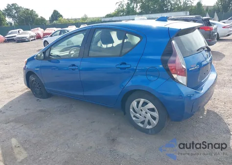 2015 Toyota Prius C Two from USA, damaged, VIN JTDKDTB32F1114493